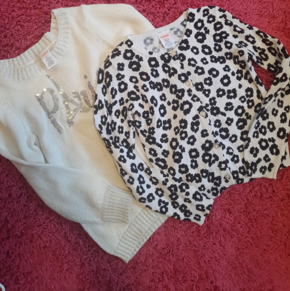 Gymboree girls sweaters top lot